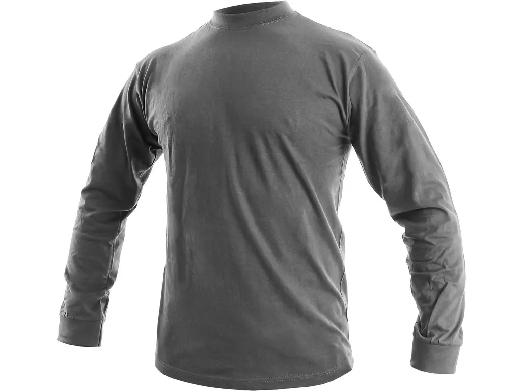 Fotografie Pánské tričko s dlouhým rukávem PETR - Zinková | XXL Canis A27:P69017